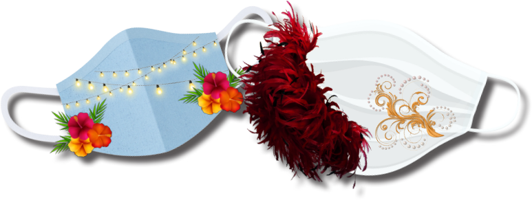 Deocrated Masks