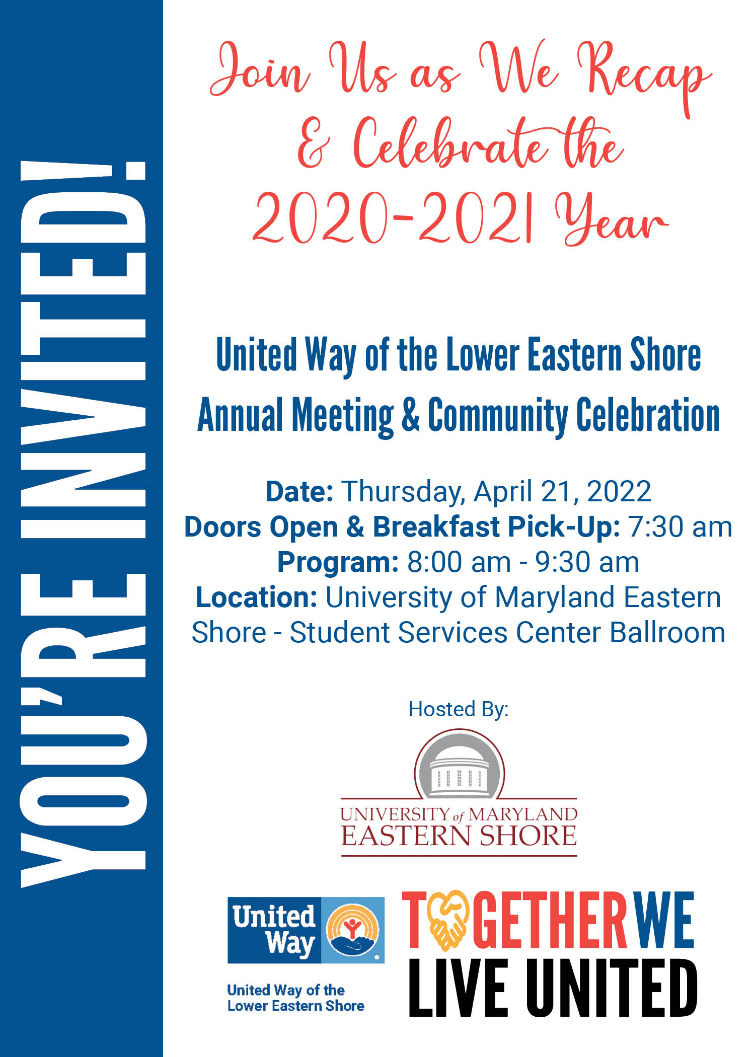 Annual Meeting Invite Page 1