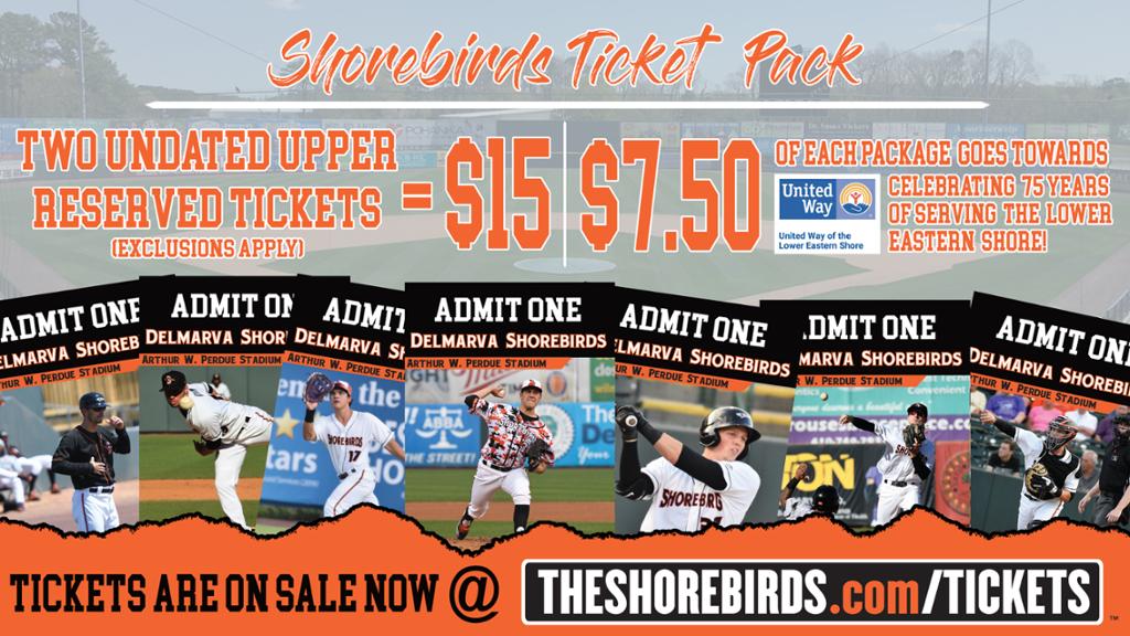 UWLES Shorebirds Ticket Package